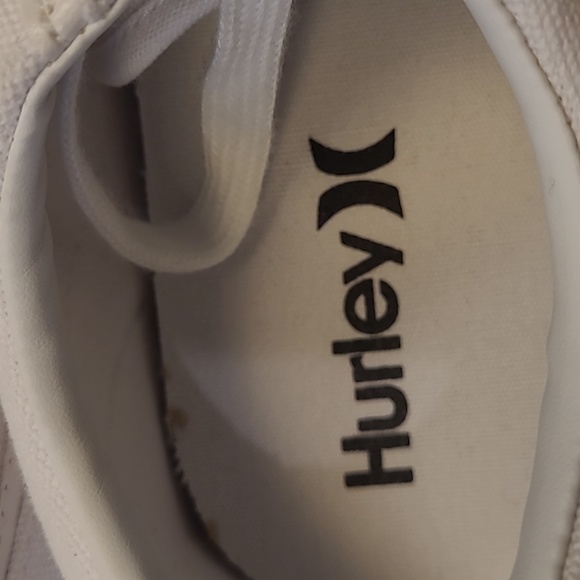 HURLEY MENS KAYO LACE CANVAS SNEAKERS - Picture 5 of 7